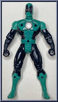 Iron Man (Samurai Armor) from Marvel - Super Heroes - Series 6 manufactured by Toy Biz [Loose]