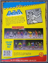 Punisher (Cap Firing Weapons) [Reissue] from Marvel - Super Heroes - Series 4 manufactured by Toy Biz [Back]