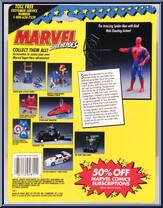 Spider-Man (Web-Shooting) from Marvel - Super Heroes - Series 2 manufactured by Toy Biz [Back]
