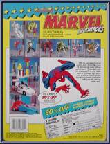 Spider-Man (Web-Suction Hands) from Marvel - Super Heroes - Series 1 manufactured by Toy Biz [Back]
