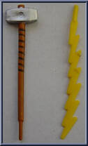 Thor (Smashing Hammer Action) from Marvel - Super Heroes - Series 2 manufactured by Toy Biz [Weapons]