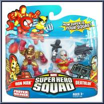 Iron Man 2020 & Deathlok from Marvel Super Hero Squad - Series 15 manufactured by Hasbro [Front]