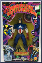Captain America from Marvel Universe - Heroes Unite manufactured by Toy Biz [Front]