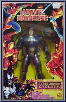 Cyclops (Cyber Armor) from Marvel Universe - 10" Scale - Series 13 manufactured by Toy Biz [Front]