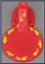 Human Torch from Marvel Universe - 5" Scale - Series  8 manufactured by Toy Biz [Loose]