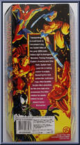 Spider-Man from Marvel Universe - 10" Scale - Series  4 manufactured by Toy Biz [Back]