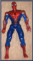 Spider-Man (Super-Poseable) from Marvel Universe - 5" Scale - Series  4 manufactured by Toy Biz [Loose]