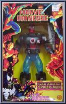 Spider-Man (War Armor) from Marvel Universe - 10" Scale - Series 13 manufactured by Toy Biz [Front]