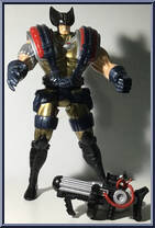 Wolverine (Star Blast) from Marvel Universe - 10" Scale - Series 14 manufactured by Toy Biz [Loose]