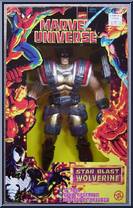 Wolverine (Star Blast) from Marvel Universe - 10" Scale - Series 14 manufactured by Toy Biz [Front]