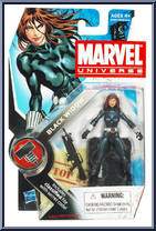 Black Widow from Marvel Universe - Fury Files - Wave  7 manufactured by Hasbro [Front]