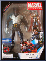 Goliath (Black) / Thor from Marvel Universe - Fury Files - Gigantic Battles manufactured by Hasbro [Front]