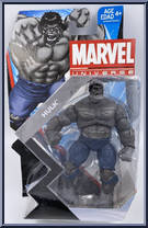 Hulk (Grey) from Marvel Universe - Fury Files - Wave 23 manufactured by Hasbro [Front]