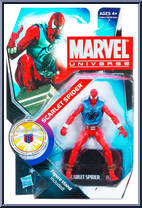 Scarlet Spider from Marvel Universe - Fury Files - Wave 14 manufactured by Hasbro [Front]