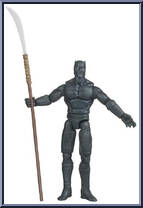 Black Panther from Marvel Universe - Series 1 - The Fury Files - Wave  1 manufactured by Hasbro [Loose]