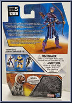 Dark Hawkeye from Marvel Universe - Series 5 - Wave 23 manufactured by Hasbro [Back]