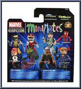 Spider-Man / Chris Redfield from Marvel vs Capcom - Minimates - Wave 2 manufactured by Diamond Select [Back]