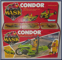 Condor from M.A.S.K. - Series 1 manufactured by Kenner [Front]