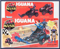 Iguana from M.A.S.K. - Racing Series manufactured by Kenner [Front]