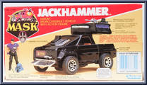 Jackhammer from M.A.S.K. - Series 1 manufactured by Kenner [Back]