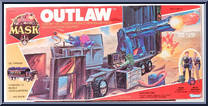 Outlaw from M.A.S.K. - Series 2 manufactured by Kenner [Front]
