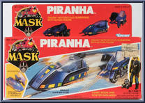 Piranha from M.A.S.K. - Series 1 manufactured by Kenner [Front]