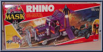 Rhino from M.A.S.K. - Series 1 manufactured by Kenner [Front]