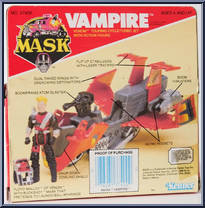 Vampire from M.A.S.K. - Series 2 manufactured by Kenner [Back]