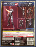 Commander Shepard (Female) from Mass Effect 3 - Basic Series manufactured by Play Arts Kai [Back]