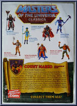 Count Marzo from Masters of the Universe - Classics - Basic Series manufactured by Mattel [Back]