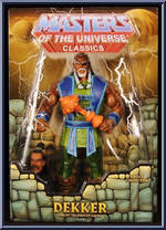 Dekker from Masters of the Universe - Classics - Basic Series manufactured by Mattel [Front]