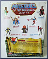 Gwildor from Masters of the Universe - Classics - Basic Series manufactured by Mattel [Back]