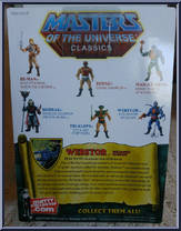 Webstor from Masters of the Universe - Classics - Basic Series manufactured by Mattel [Back]
