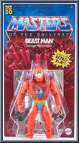Beast Man from Masters of the Universe - Origins - Basic Series manufactured by Mattel [Front]