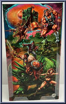 Camo Khan from Masters of the Universe - Origins - Basic Series manufactured by Mattel [Back]