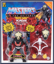 Hordak (Buzz Saw) from Masters of the Universe - Origins - Deluxe manufactured by Mattel [Front]