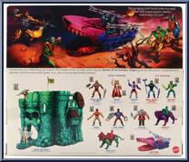 Land Shark from Masters of the Universe - Origins - Accessories manufactured by Mattel [Back]