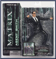 Agent Smith from Matrix - Series 2 manufactured by McFarlane [Front]