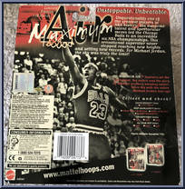 Michael Jordan (All-Star MVP 3 of 3) from Maximum Air - Basic Series manufactured by Mattel [Back]