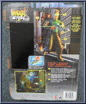 City Agent from Max Steel - 2001 Basic manufactured by Mattel [Back]