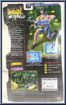 Crossbow Commando from Max Steel - 2001 Basic manufactured by Mattel [Back]