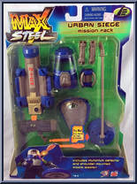 Urban Siege from Max Steel - Mission Pack manufactured by Mattel [Front]