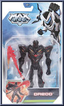 Dredd (Black) from Max Steel - 2013 - Basic Series manufactured by Mattel [Front]