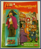 Captain Crook from McDonaldland - Basic Series manufactured by Remco [Front]