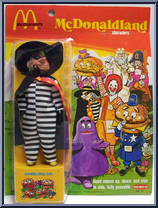 Hamburglar from McDonaldland - Basic Series manufactured by Remco [Front]