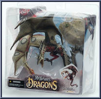 Fire Dragon Clan 4 from McFarlane's Dragons - Series 4 manufactured by McFarlane [Front]