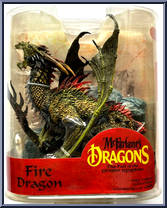 Fire Dragon Clan from McFarlane's Dragons - Series 7 manufactured by McFarlane [Front]