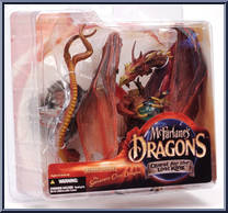 Sorcerer's Clan Dragon from McFarlane's Dragons - Series 1 manufactured by McFarlane [Front]