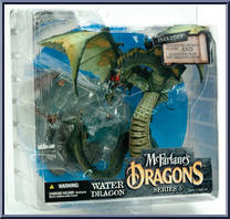 Water Dragon Clan 5 from McFarlane's Dragons - Series 5 manufactured by McFarlane [Front]