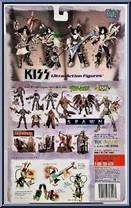 Ace Frehley from McFarlane's Music - KISS - Series 1 manufactured by McFarlane [Back]
